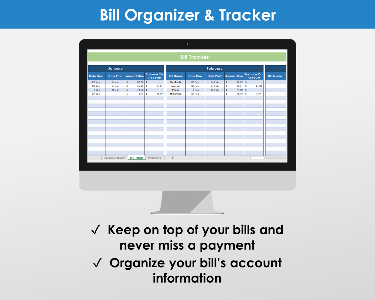 Ultimate Budgeting Bundle - Excel Spreadsheets