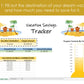 Vacation Savings Tracker - Excel Spreadsheet