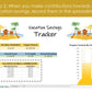 Vacation Savings Tracker - Excel Spreadsheet