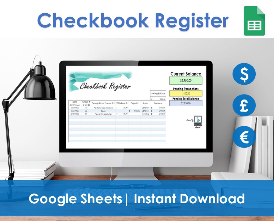 Checkbook Registers